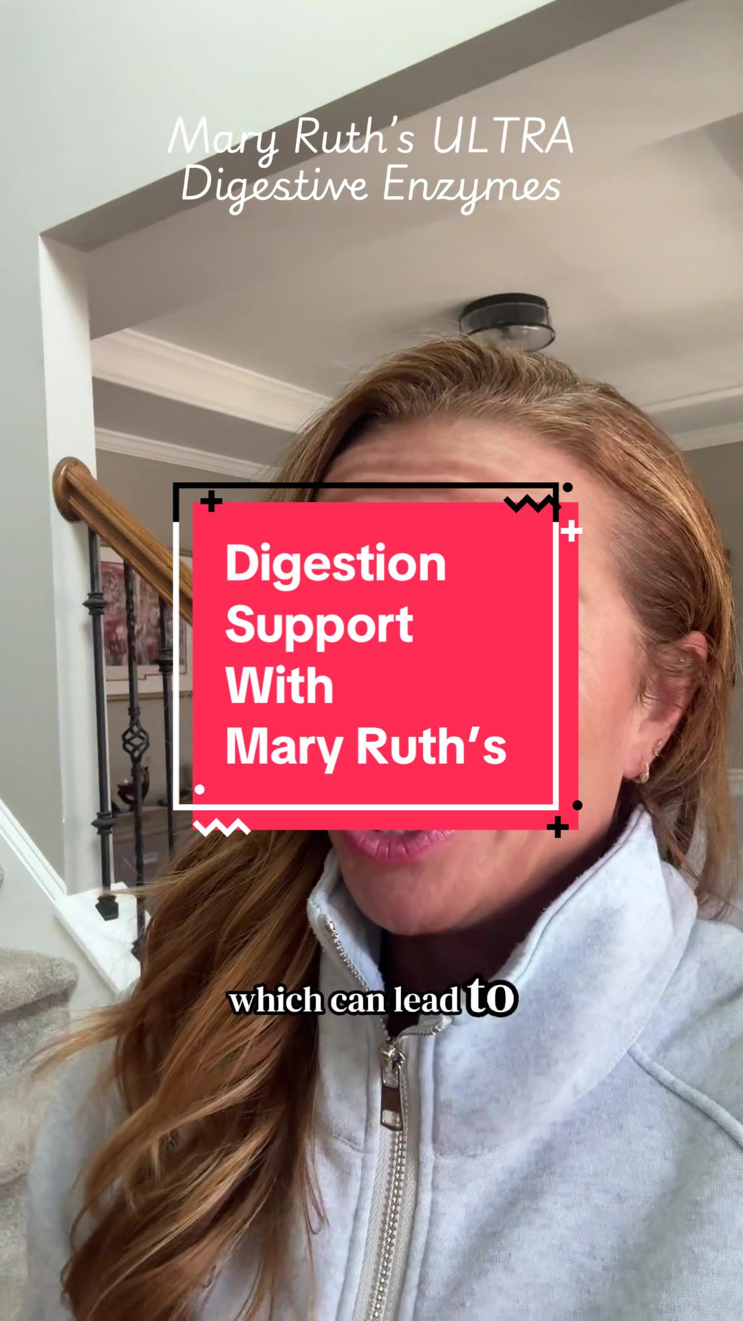 TikTok post by @meganugcgoods for MaryRuth Organics. Caption reads: Replying to @Allison | Post Partum SAHM 🖤 ....