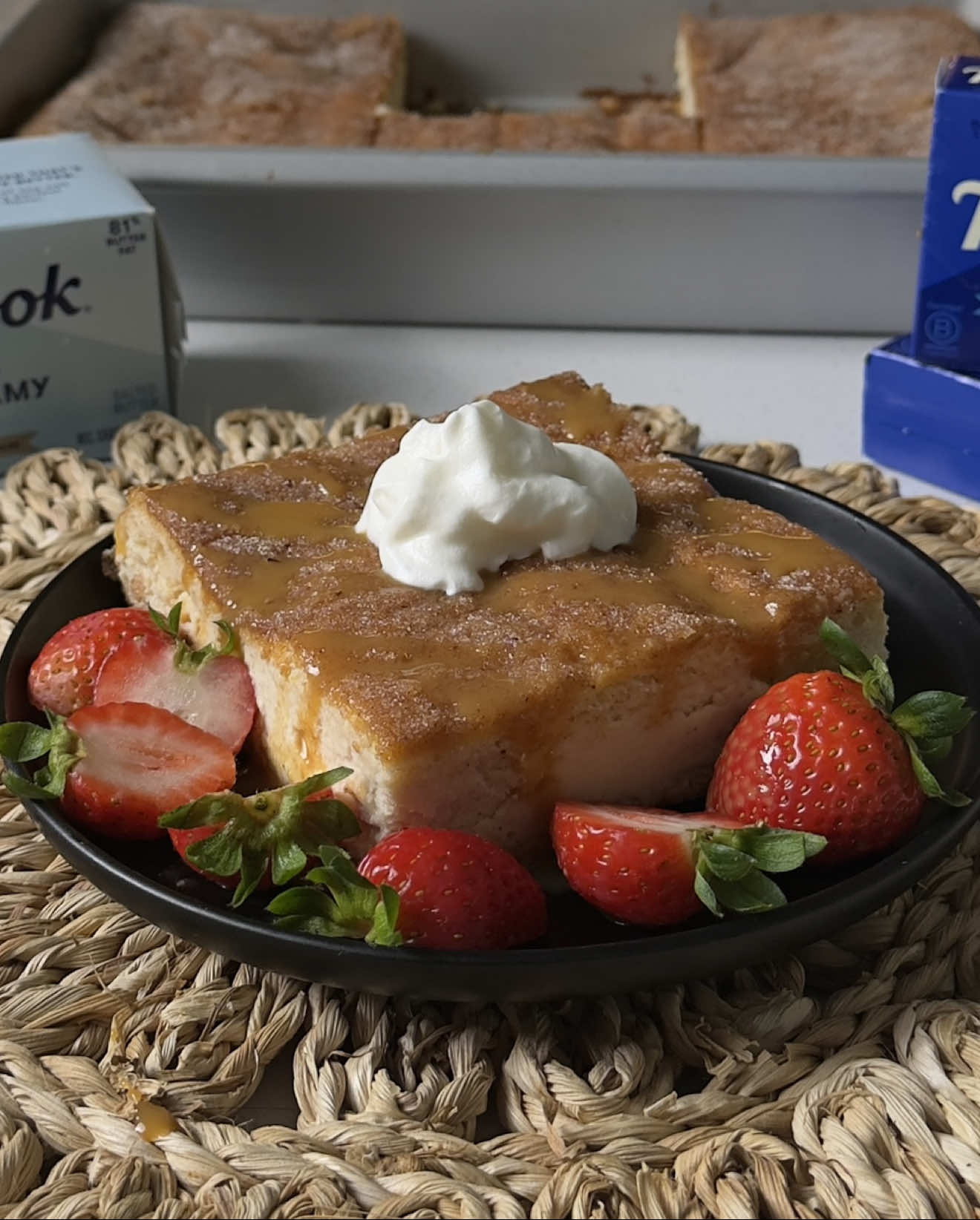TikTok post by @cooking.con.claudia for Tillamook. Caption reads: [...] I made it even more indulgent with....
