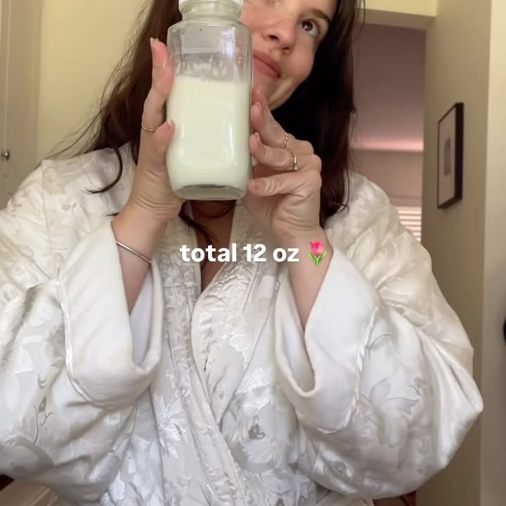 Instagram post by @oui.emma for Elvie. Caption reads: [...] it’s one of Theo’s 2 favorite songs 🥲....