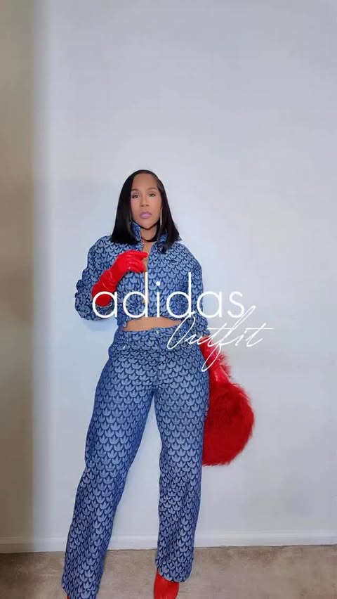 Instagram post by an influencer for adidas. Caption reads: Comment “adidas” or “🔗” to receive the Link in....