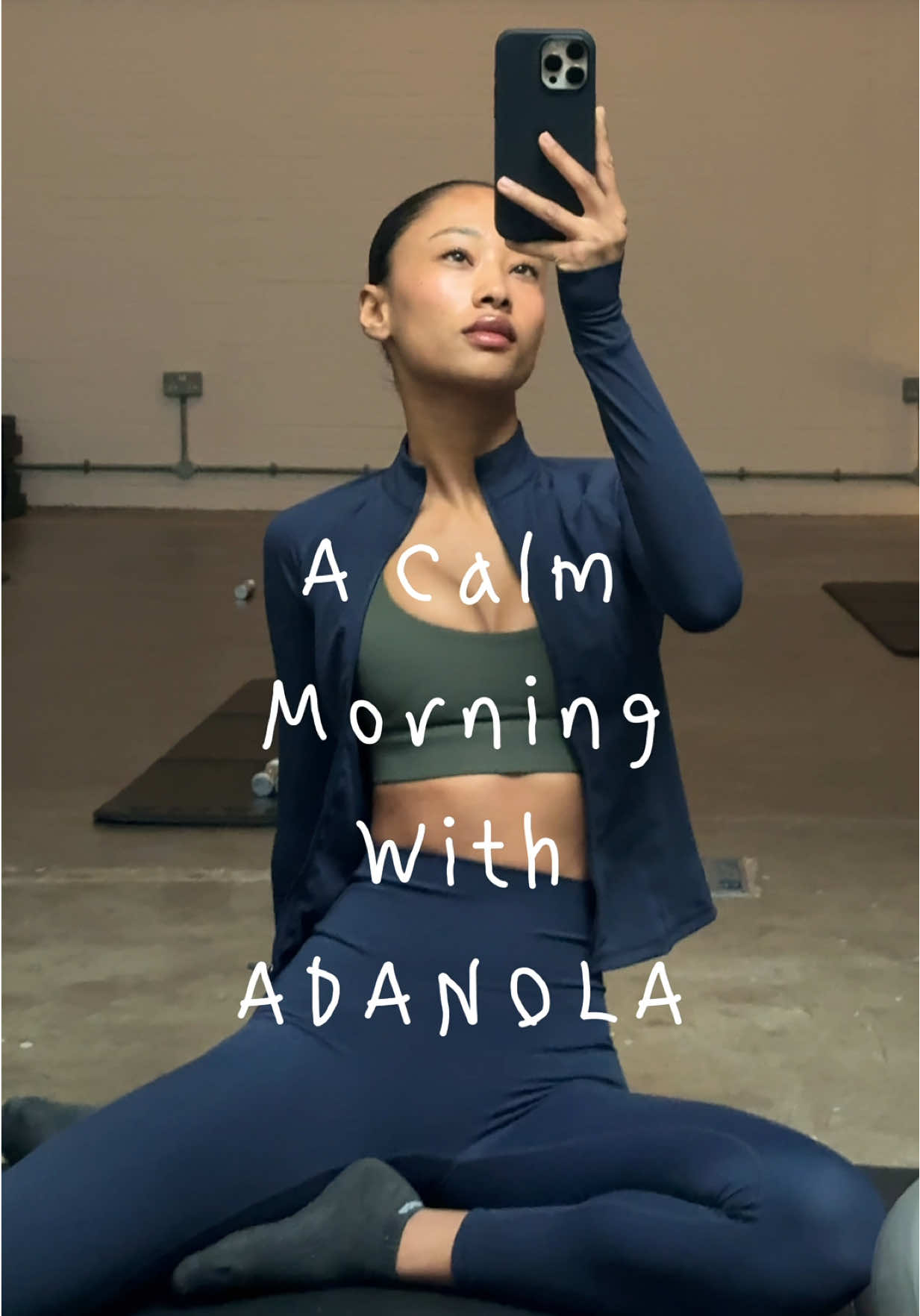 TikTok post by @eyesrodgers for Adanola. Caption reads: Have a lovely morning with me <3 @Adanola .