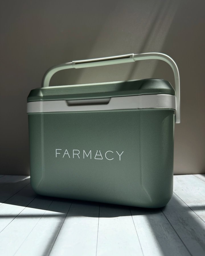 Instagram post by @skincare_arvika for FarmacyBeauty. Caption reads: Thank you @farmacybeauty for this glowing PR [...].