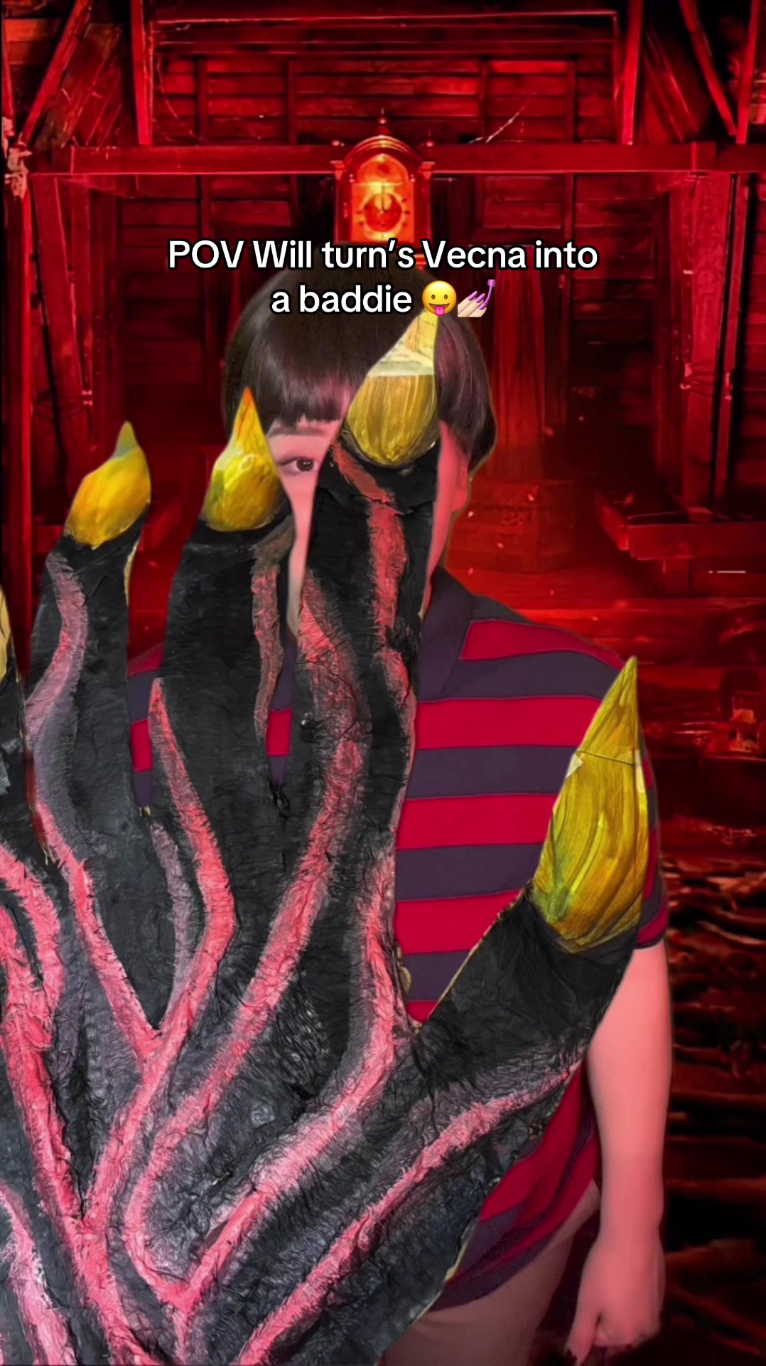 TikTok post by @stxrasmr for Glamnetic. Caption reads: Gotta love a quick glow up with @Glamnetic  #asmr....