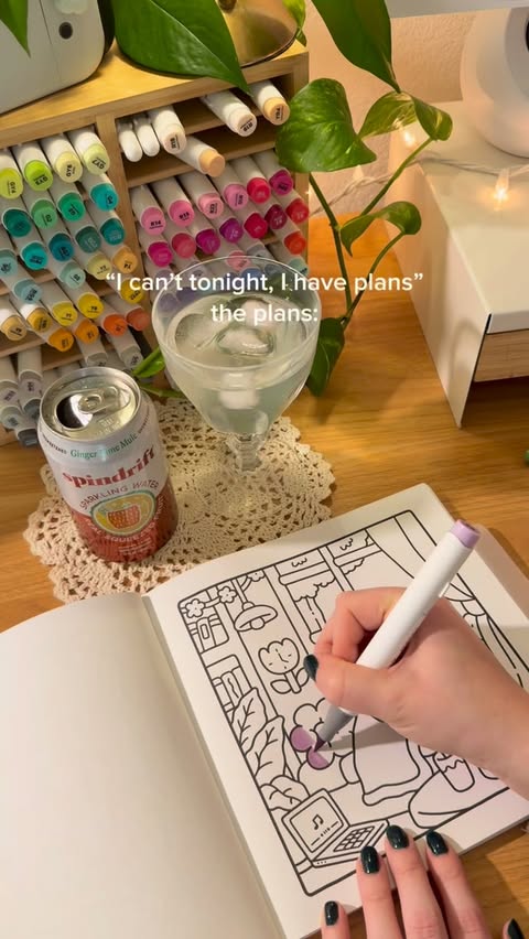 Instagram post by @wisteriem for Spindrift. Caption reads: [...] tonight and enjoying my rent, a....