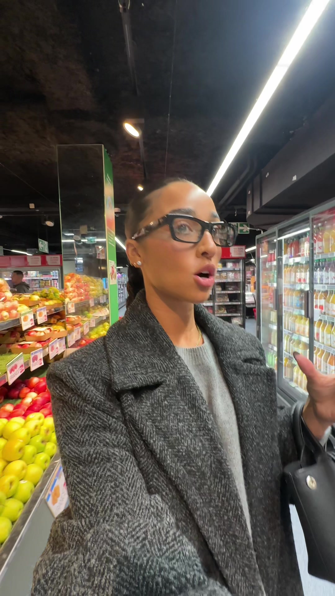 TikTok post by @eloisedufka for Magnum Ice Cream. Caption reads: will stocking up on mint @Magnum Ice Cream bars 🍦....