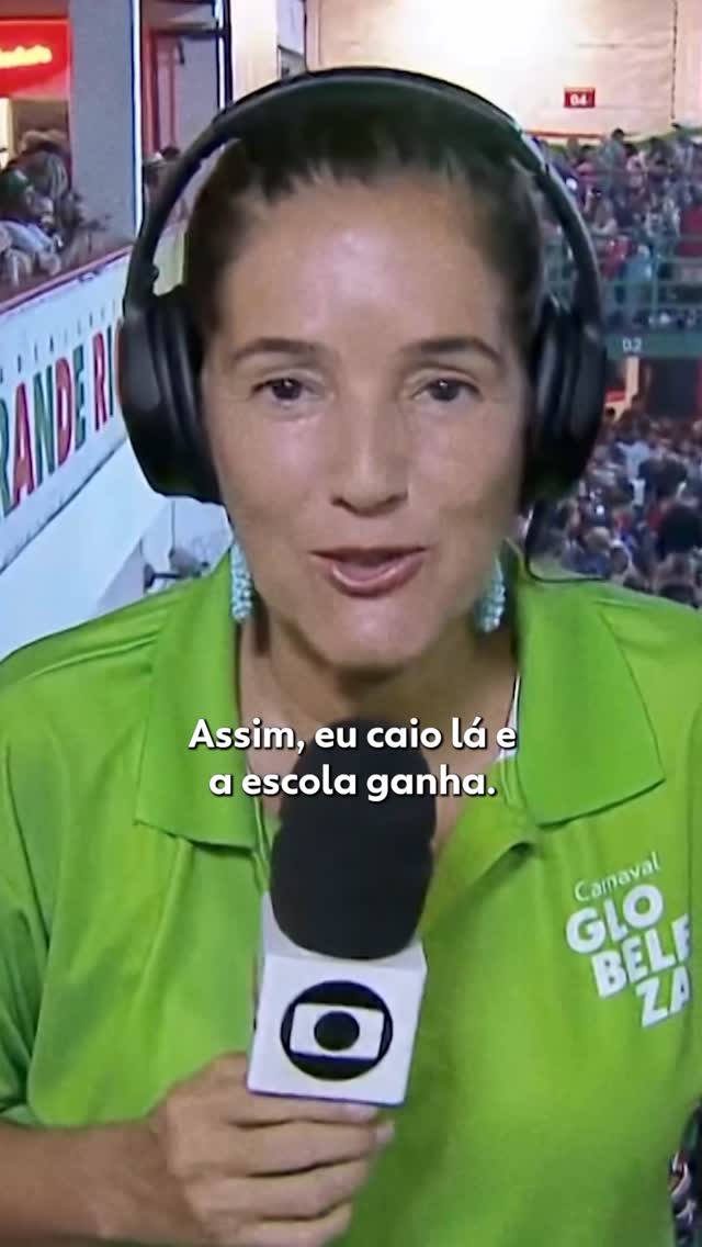 Instagram post by @liliateles_ for Globoplay. Caption reads: “Eu caio lá e a escola ganha”, TELES, Lilia.....