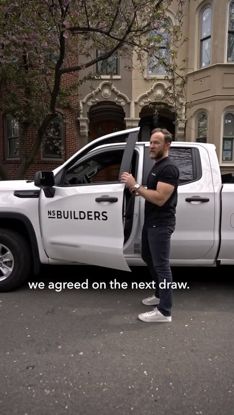 Instagram post by @nickschiffer for Intuit QuickBooks. Caption reads: #Ad If you’re running a construction company, you....