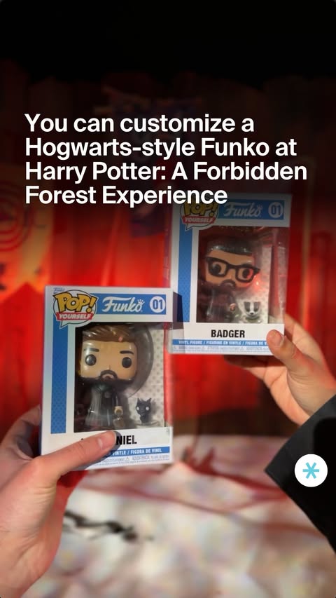 Instagram post by @secret.chicago for Funko. Caption reads: Ever wanted to transport yourself directly to the....