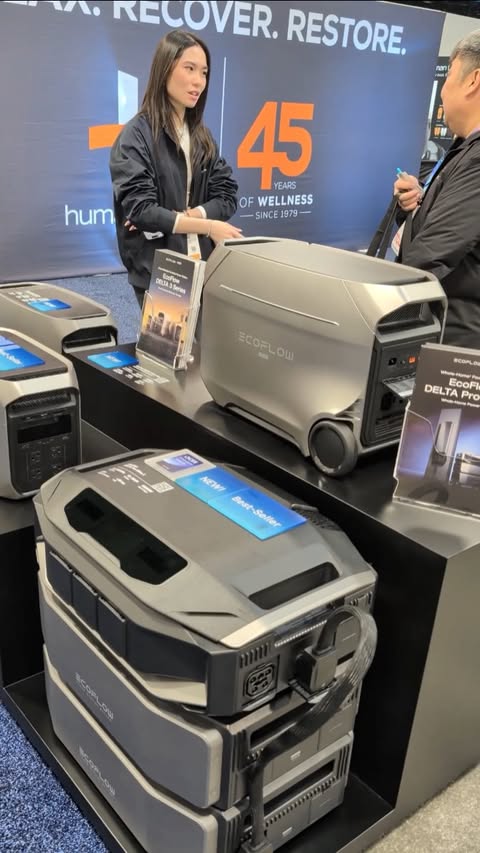 Instagram post by @miketlse for EcoFlow. Caption reads: EcoFlow is a leading brand that develops [...].