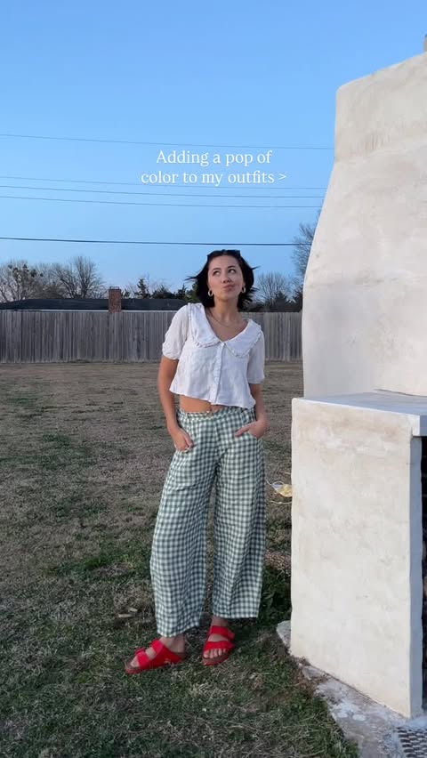 Instagram post by @adriennesalinaas for Birkenstock. Caption reads: [...] way into my wardrobe more and more ❣️....