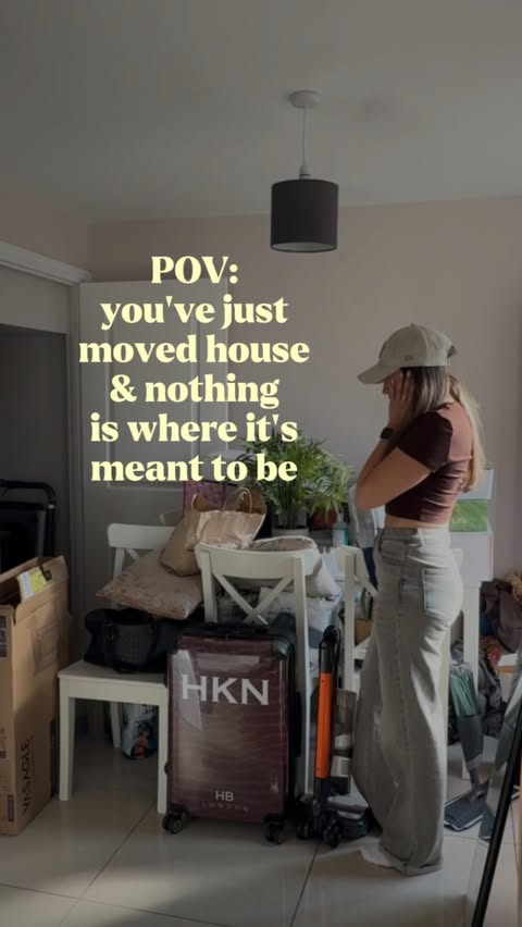 Instagram post by @hannahkate_norburn for Air Wick US. Caption reads: AD - Moving house & businesses in the same week is....