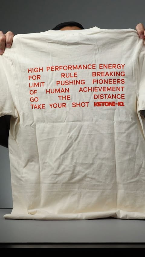 Instagram post by @benjohnson763 for Ketone-IQ. Caption reads: TAKE YOUR SHOT 

HIGH PERFORMANCE ENERGY 
FOR RULE....