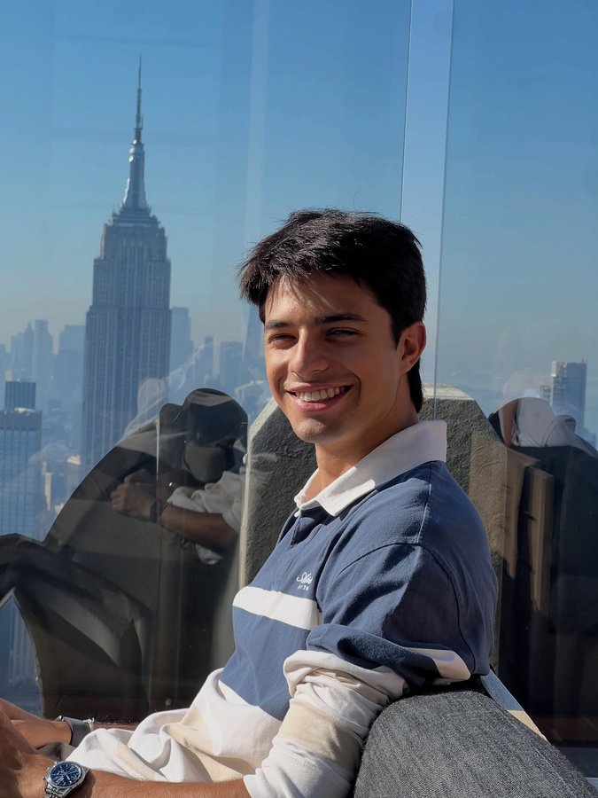 Instagram post by @pepemartiofficial for TAG Heuer. Caption reads: NYC Dump 🇺🇸❤️.