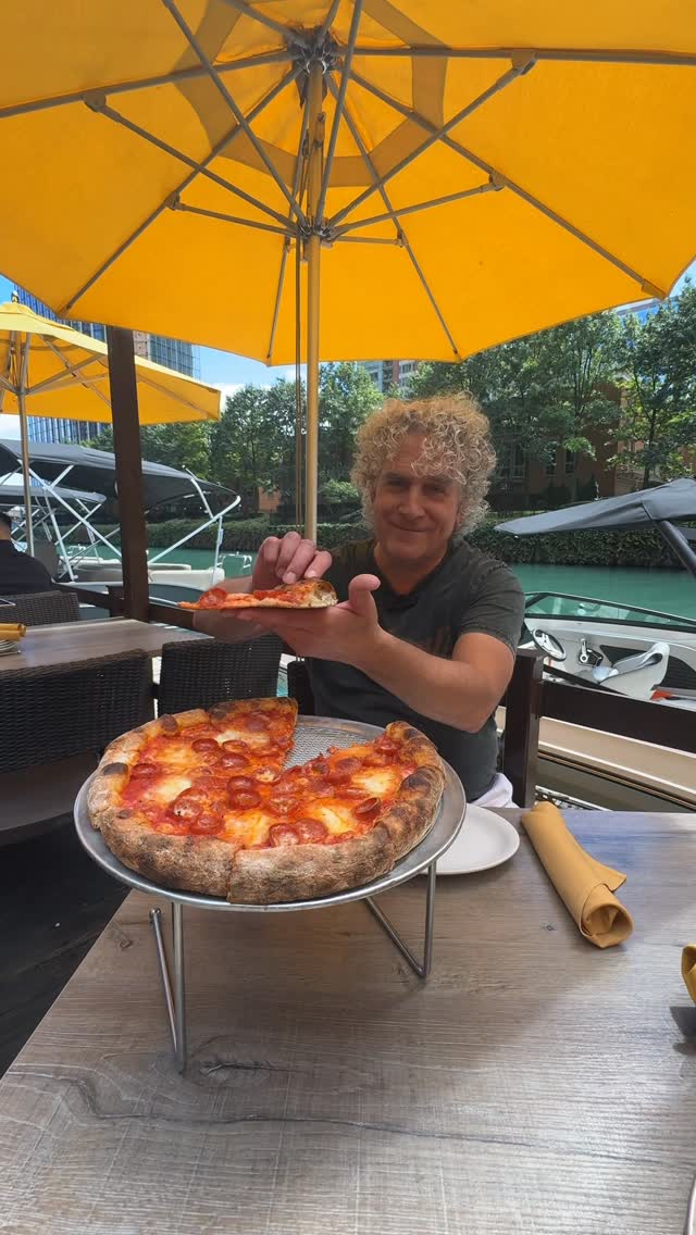 Instagram post by @robertspizzaco for Eater. Caption reads: We are so excited that @pizzacityfest is back in....