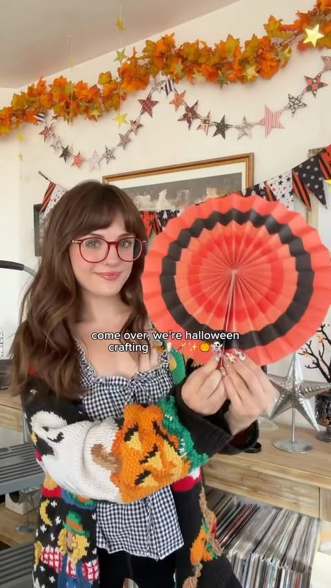 Instagram post by @autumrainn for Michaels Stores. Caption reads: [...] send all supplies and decor from....