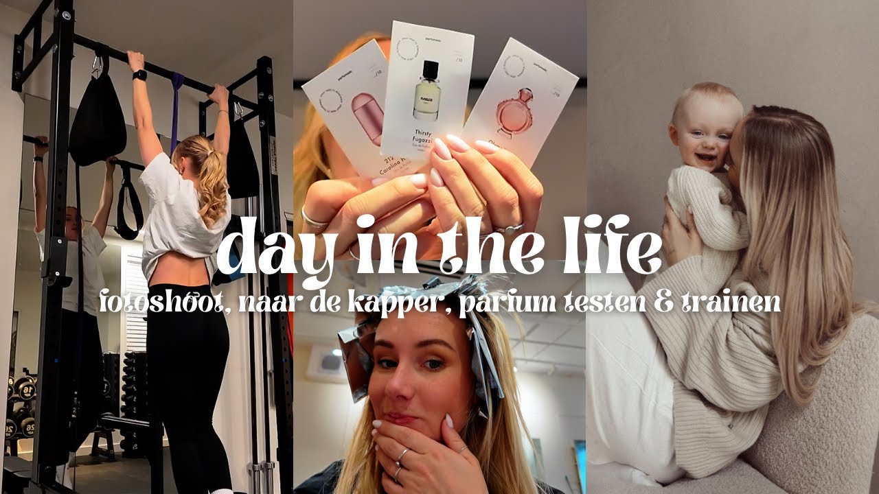 YouTube post by @kpactive for Parfumado. Caption reads: DAY IN THE LIFE: fotoshoot, highlights zetten,....