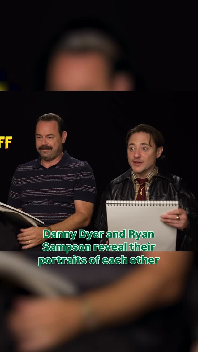 Instagram post by @officialdannydyer for HuffPost. Caption reads: Question & Art | Mr. Bigstuff stars Danny Dyer and....