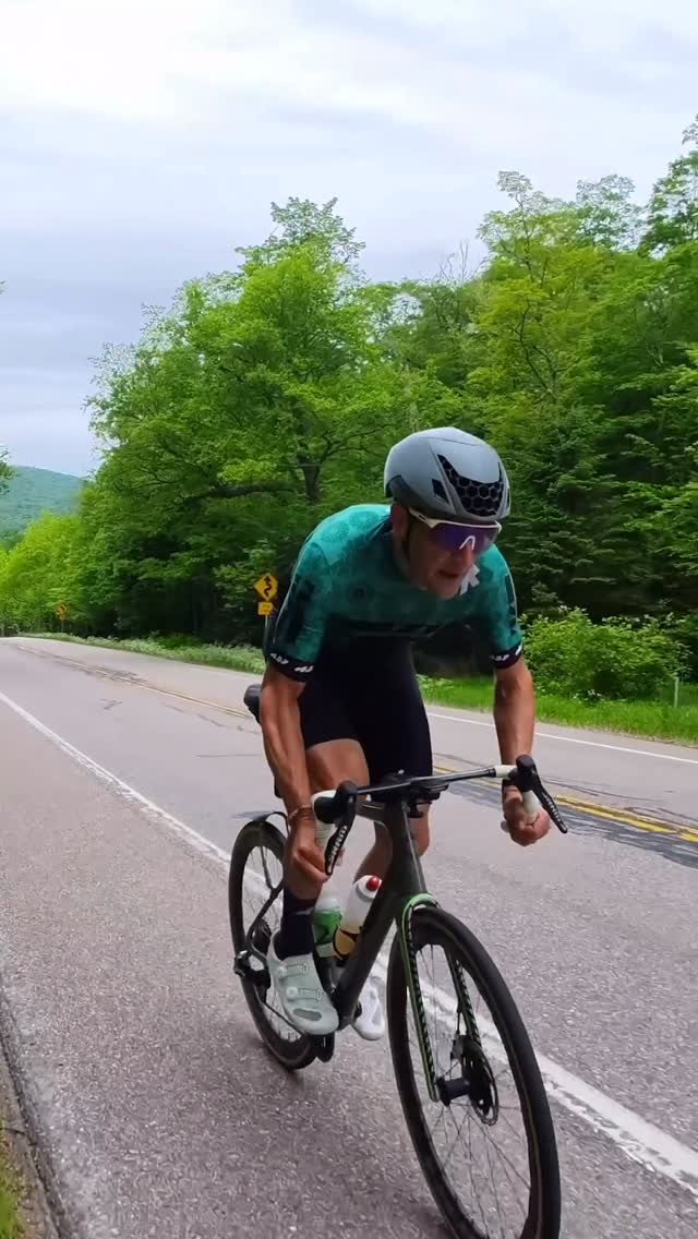 Instagram post by @iamtedking for WHOOP. Caption reads: What’s the best time to visit Vermont? How about....