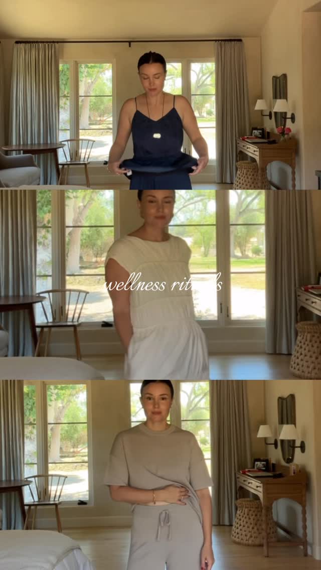 Instagram post by @gerihirsch for Haven Well Within. Caption reads: It’s National Wellness Month, so I’m giving extra....