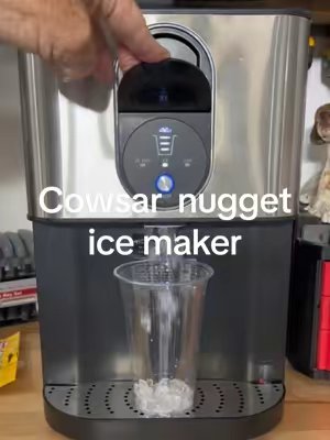 TikTok post by @wildlifewes for Cowsar Appliance. Caption reads: [...] will make 44lbs of ice per day. @Cowsar....