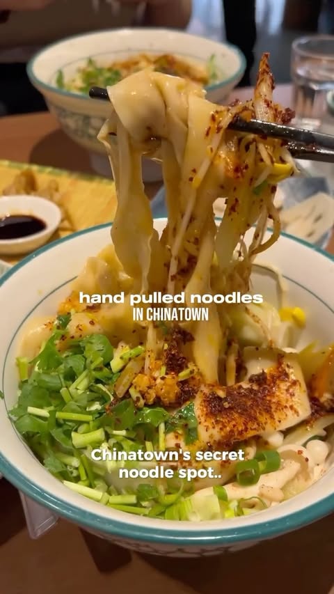 Instagram post by @foodies.explores for Europe Travel. Caption reads: Some cravings just can’t wait... and noodles are....
