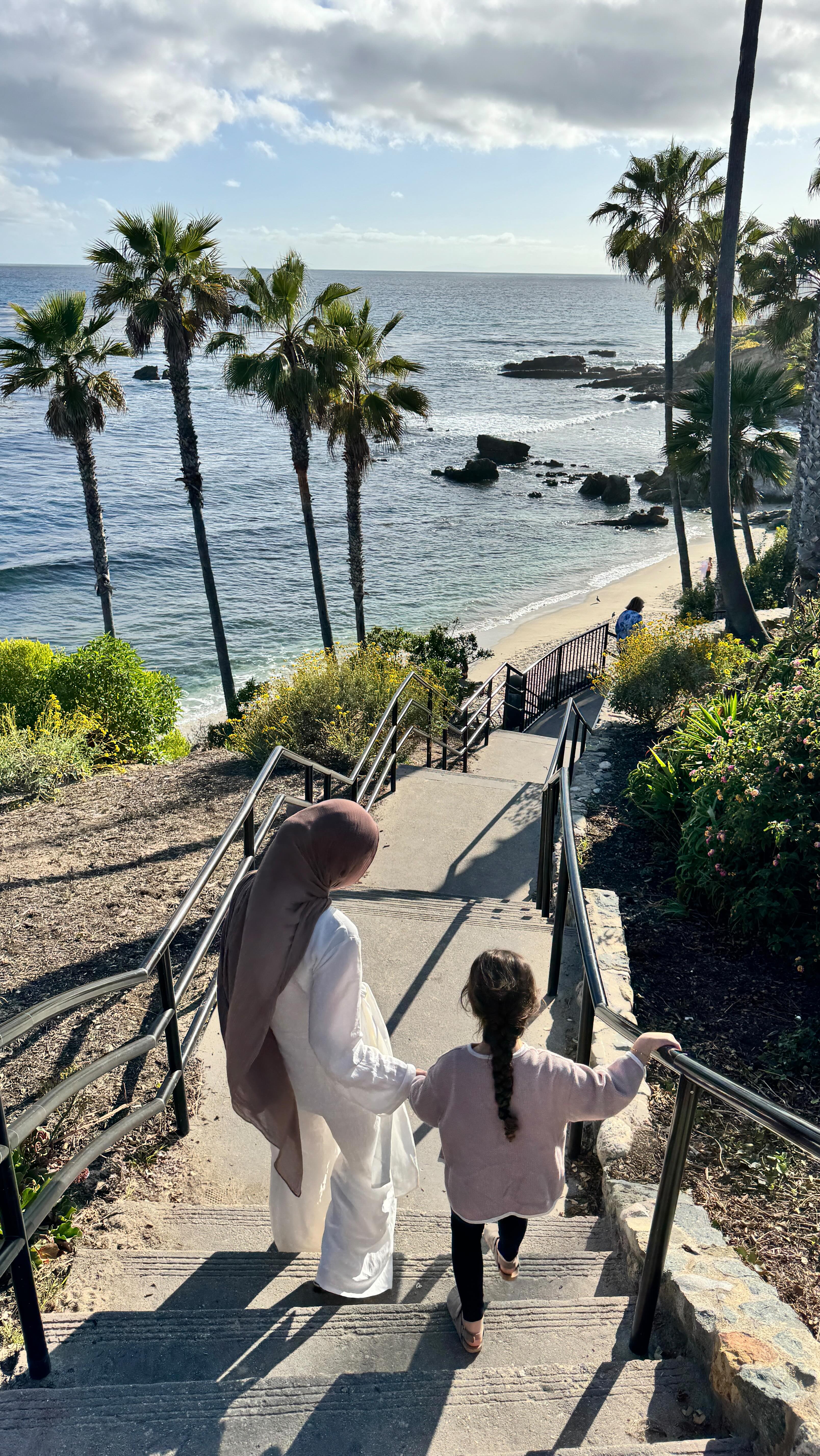 Instagram post by @sarasuleiman for Veiled. Caption reads: sun is out & so am i ☀️
#matchingset....