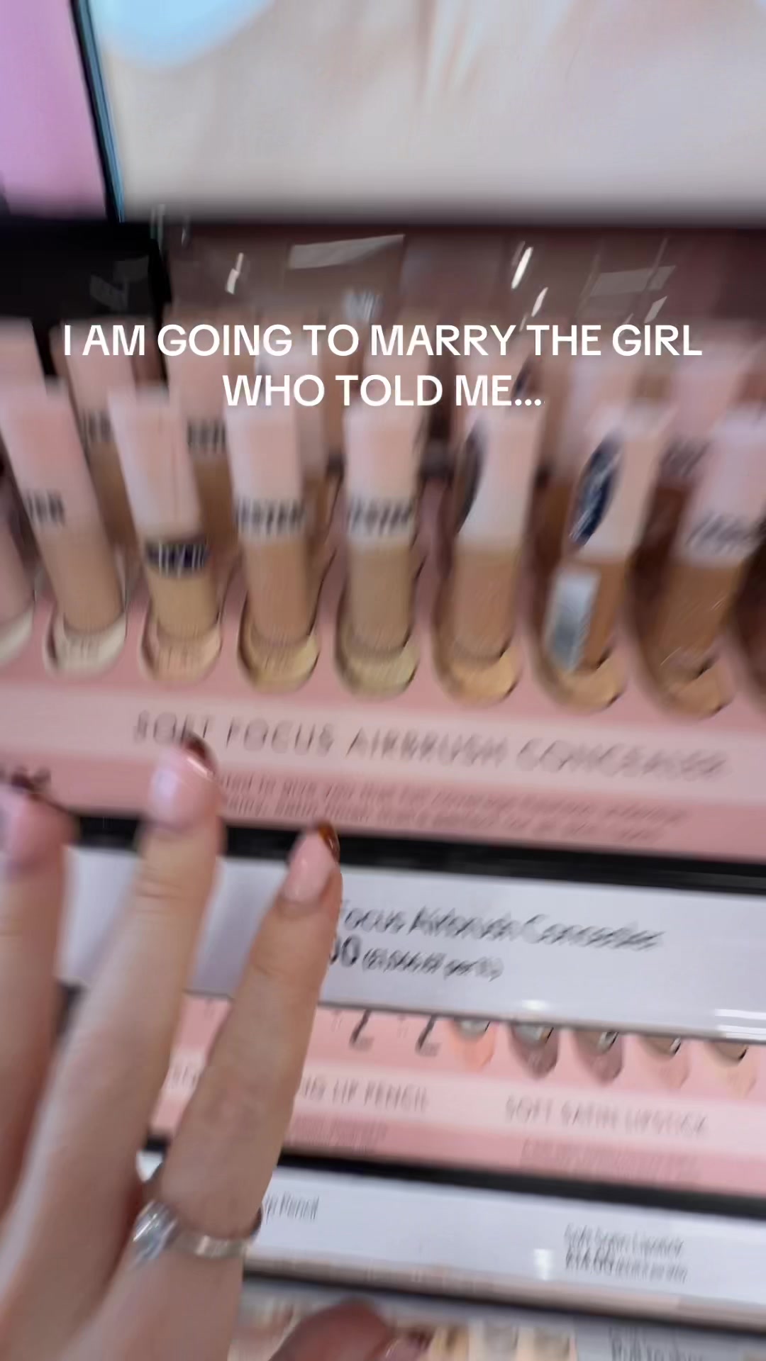 TikTok post by @roddersandnia for HNB Cosmetics. Caption reads: how are they still SO CHEAP??? @HNB Cosmetics #hnb....