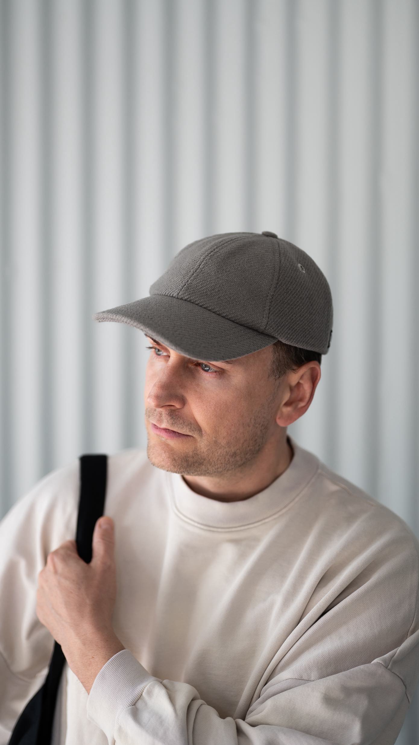 Instagram post by an influencer for CAMIEL FORTGENS. Caption reads: [...] Trousers: @camielfortgens Sneakers:....