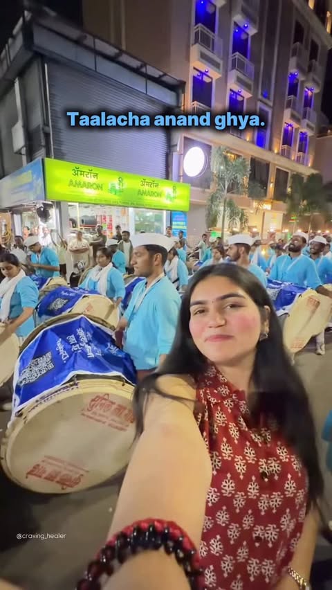 Instagram post by @craving_healer for Paytm. Caption reads: [...] way to give baksheesh. 🥁📲 Scan the Paytm....