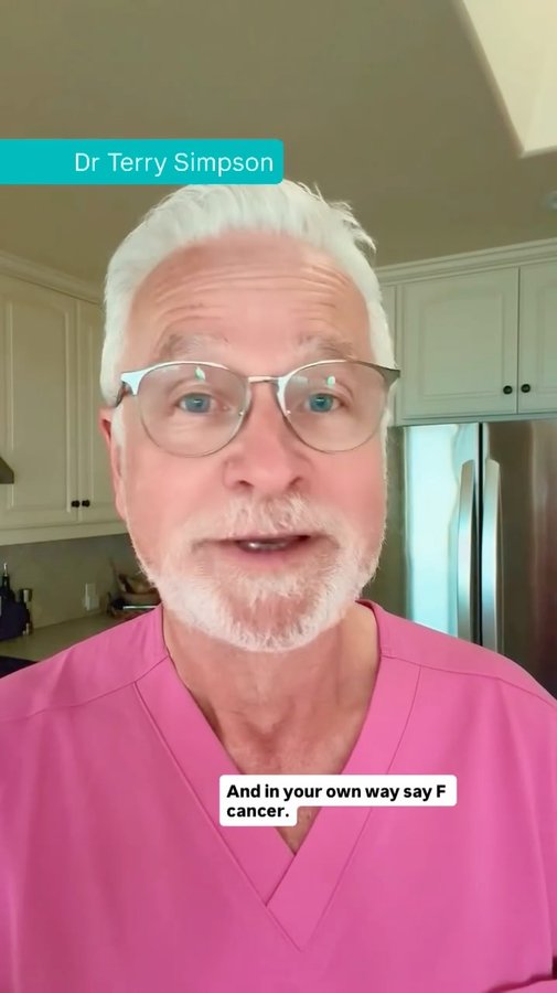 Instagram post by @drterrysimpsonmd for FIGS. Caption reads: [...] health. 
#sponsored 
#wearfigs....