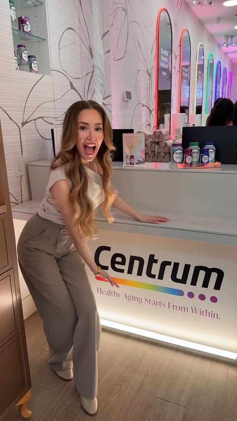 Instagram post by @jillian.gottlieb for Centrum. Caption reads: @centrumusa #ad #CentrumPartner #CentrumInsideOut....