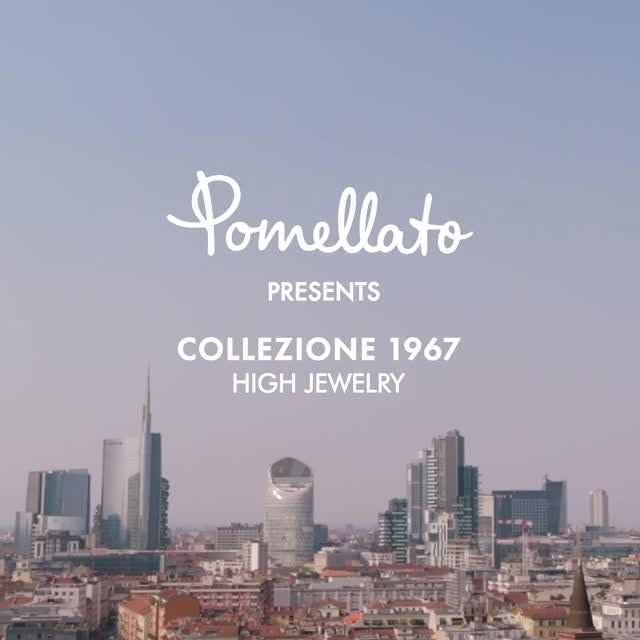 Instagram post by @romainreglade for Pomellato. Caption reads: Pomellato High Jewelry “Collezione 1967” - [...].
