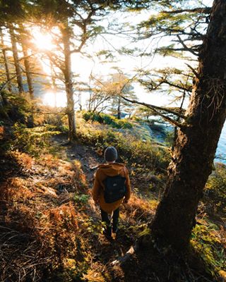 Instagram post by @dylankato for Wilderness Culture. Caption reads: Exploring the coast w/ @cedar_gear. Be sure to....