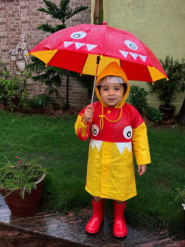 Instagram post by @reetiksha18 for Babyhug. Caption reads: #collaboration with @firstcryindia @babyhug....