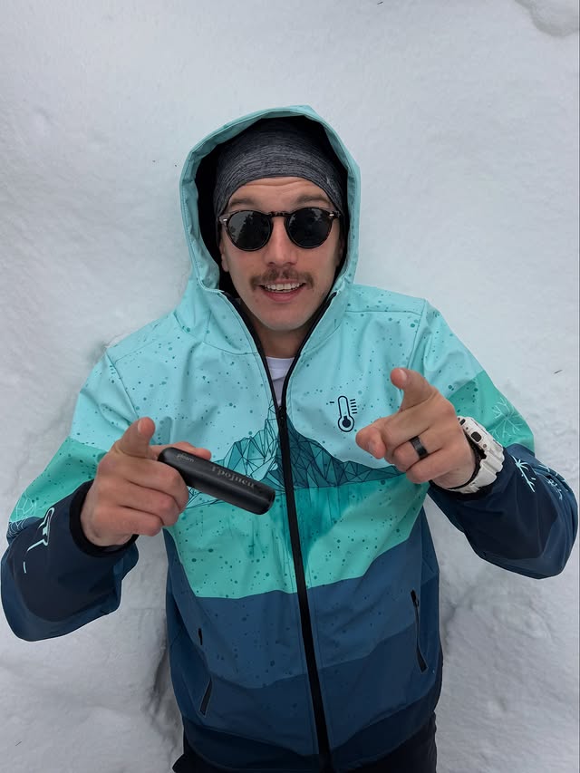 Instagram post by @trojpec for Ploom. Caption reads: found my winter AURA @ploom.rs . . . #PloomAURA....