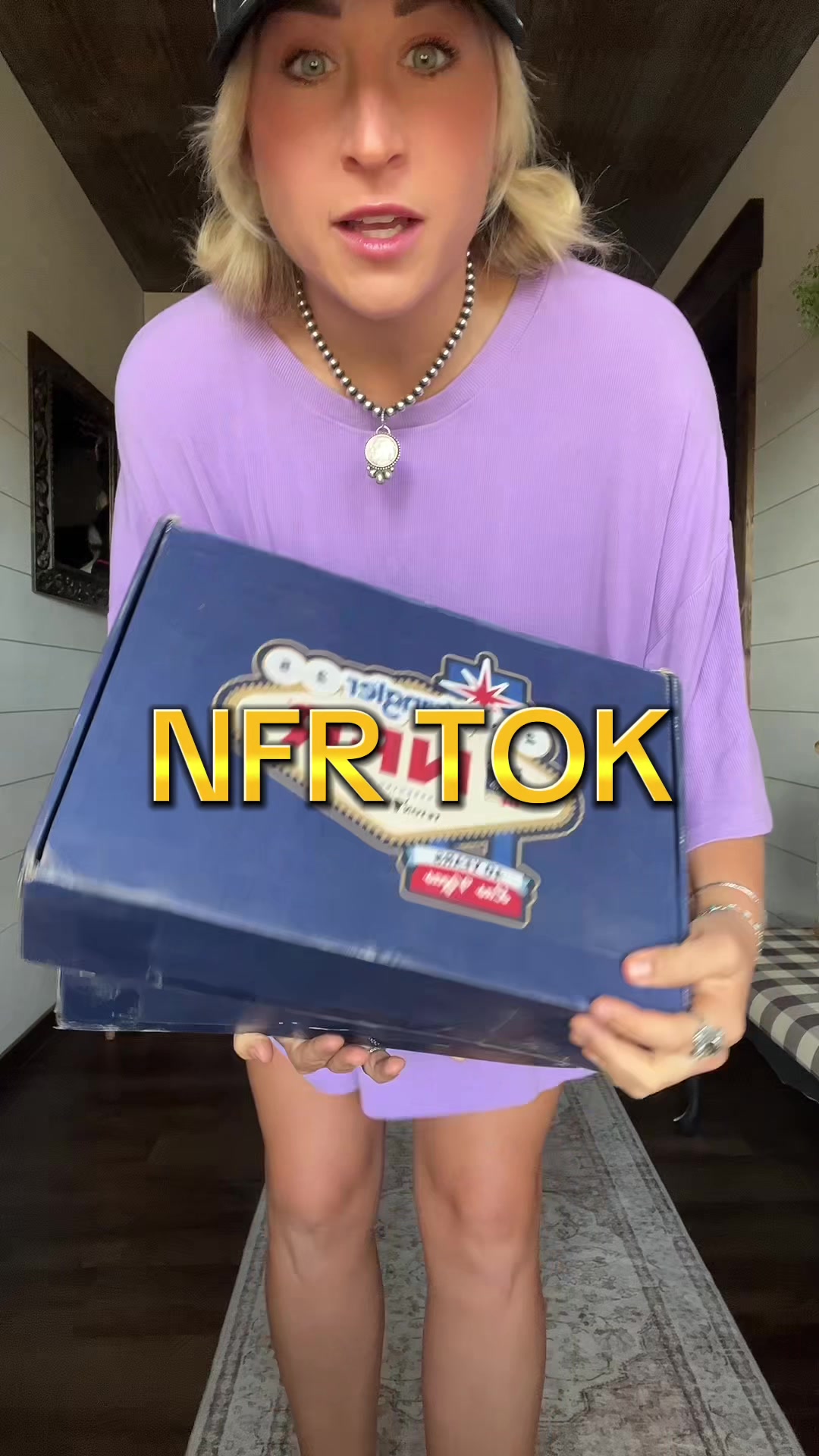 TikTok post by @roughie.mcduffie for Wrangler. Caption reads: @Wrangler has me fitted up!👏🏻🤠💪🏻 #wrangler....