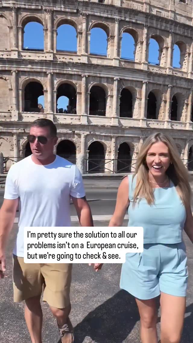 Instagram post by @melissa_beeler_ for Norwegian Cruise Line. Caption reads: But I actually think our cruise with....