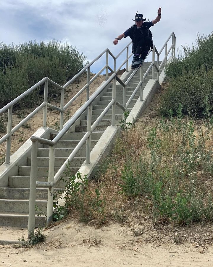 Instagram post by @thefarmacy_ for Powerslide. Caption reads: [...] / Long Beach, CA - June 2, 2020 /....