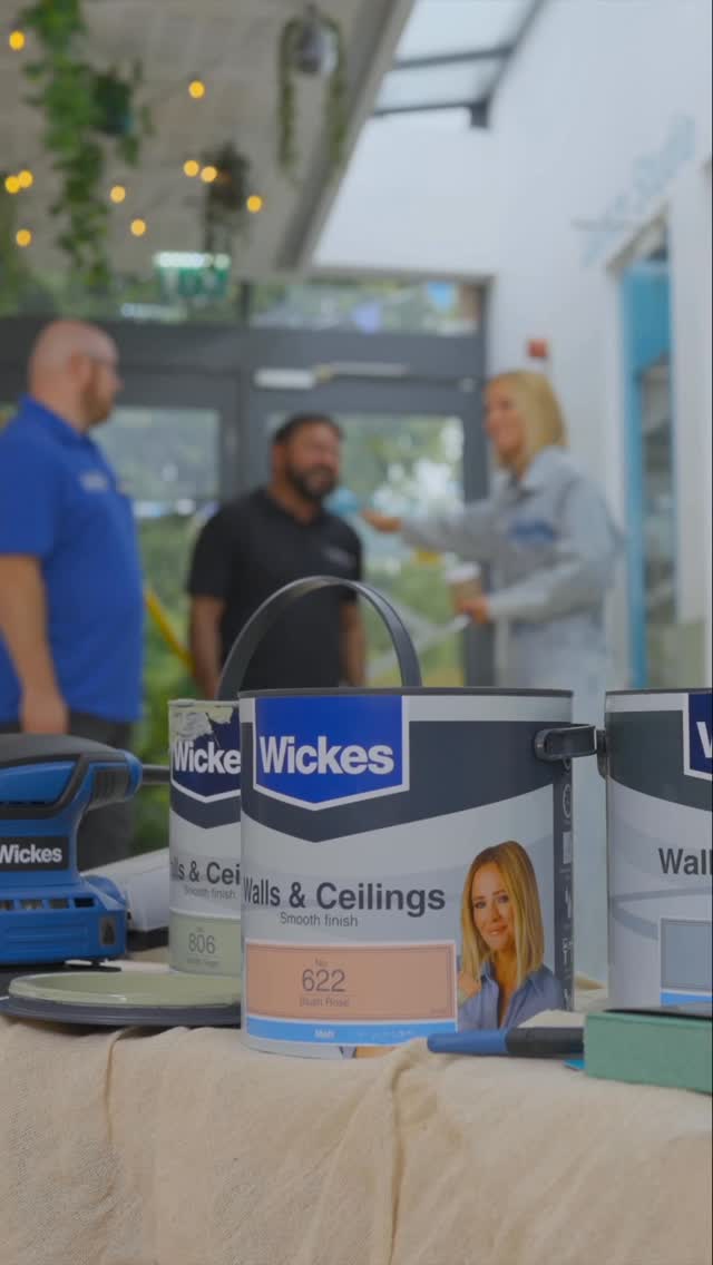 Instagram post by @kimberleywalshofficial for Wickes. Caption reads: The Wickes Community Programme teamed up with....