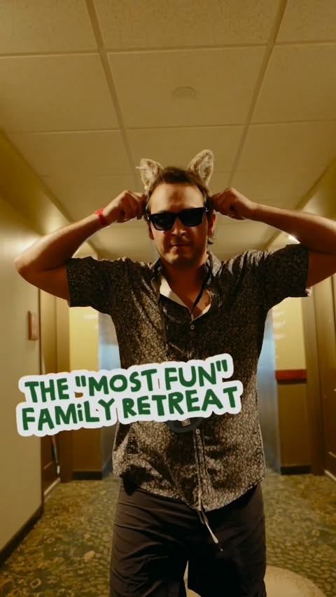Instagram post by @the_connection_project_ for Great Wolf Lodge. Caption reads: [...] We spent 3 full days at @greatwolflodge and....