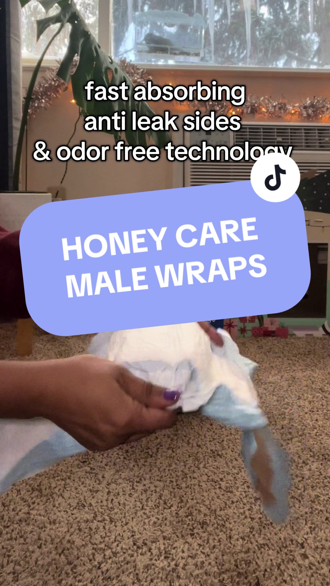 TikTok post by @ssonicles for HoneyCarePet. Caption reads: been using these for almost a year now and have....