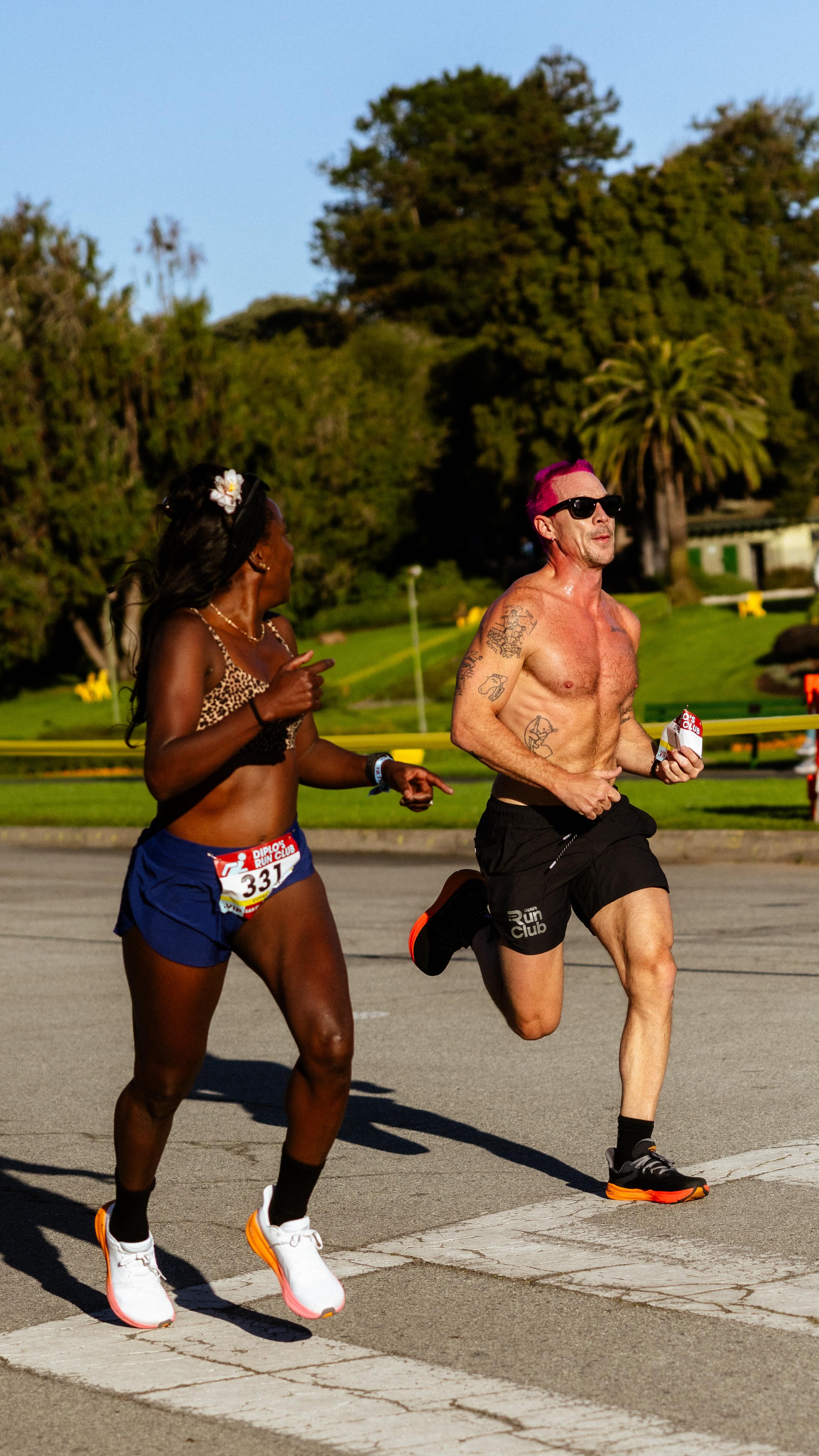 Instagram post by @alysiamontano for Altra Running. Caption reads: Running the streets of SF with @AlysiaMontano and....