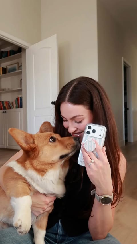 Instagram post by @kendallferrari for PopSockets. Caption reads: [...] a matching phone case and grip, and....