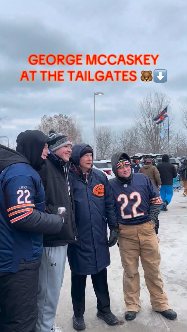 Instagram post by @thechi.kid for TickPick. Caption reads: BEARING DOWN FOR THE LAST TIME AT HOME #tickpick....