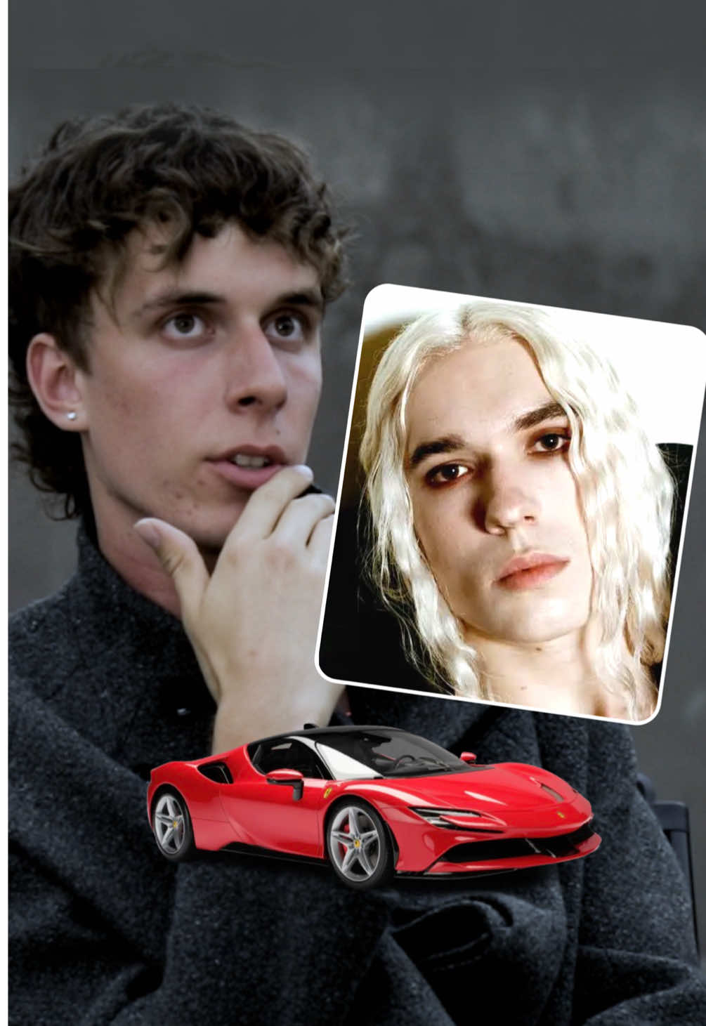 TikTok post by @kidstakeover for DistroKid. Caption reads: “Your voice is like a FERRARI” 😭🔥 2hollis really....