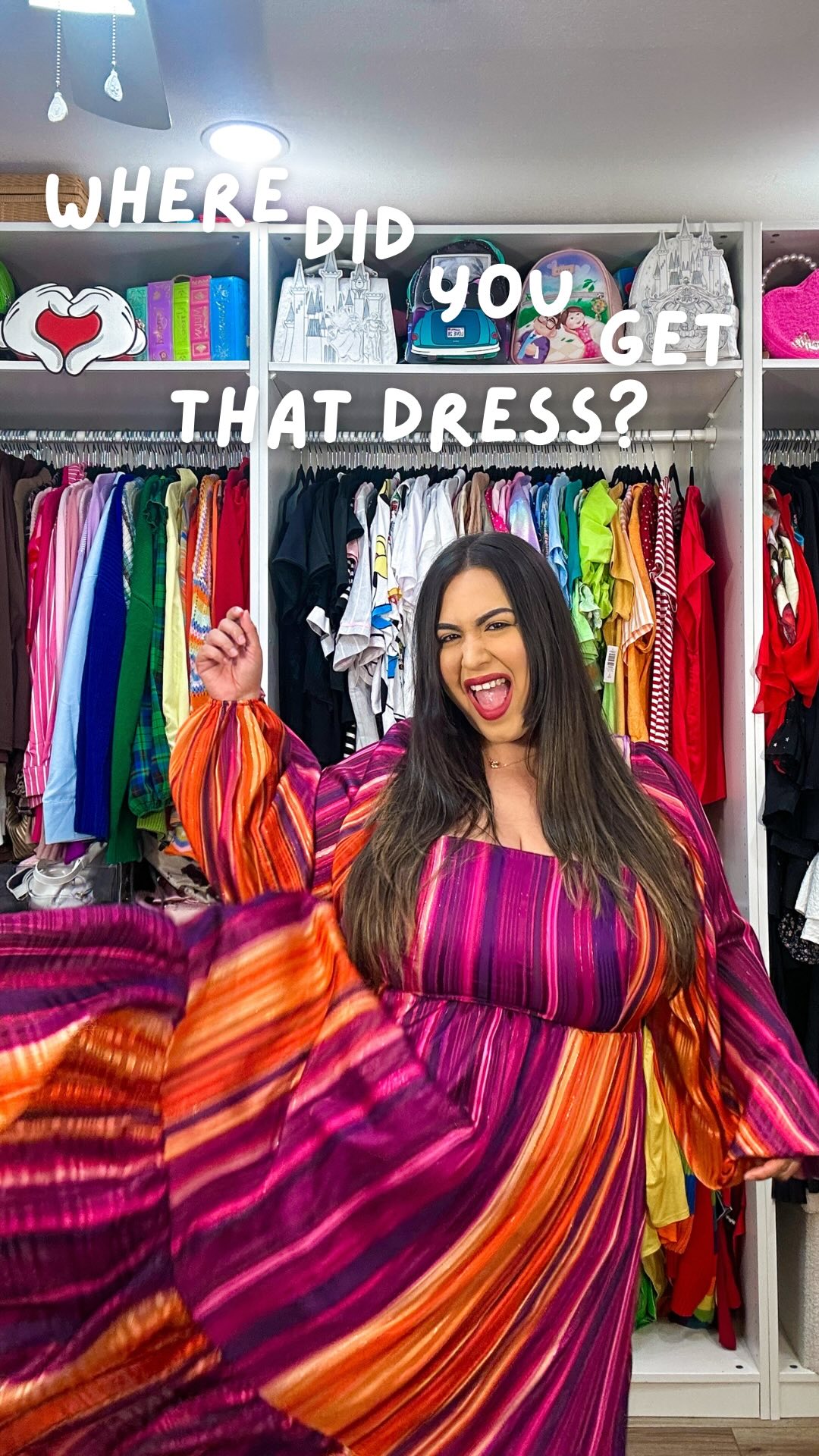 Instagram post by @itzellovato for shoppinkblush.com. Caption reads: Spring time means time for ALL the Spring dresses.....