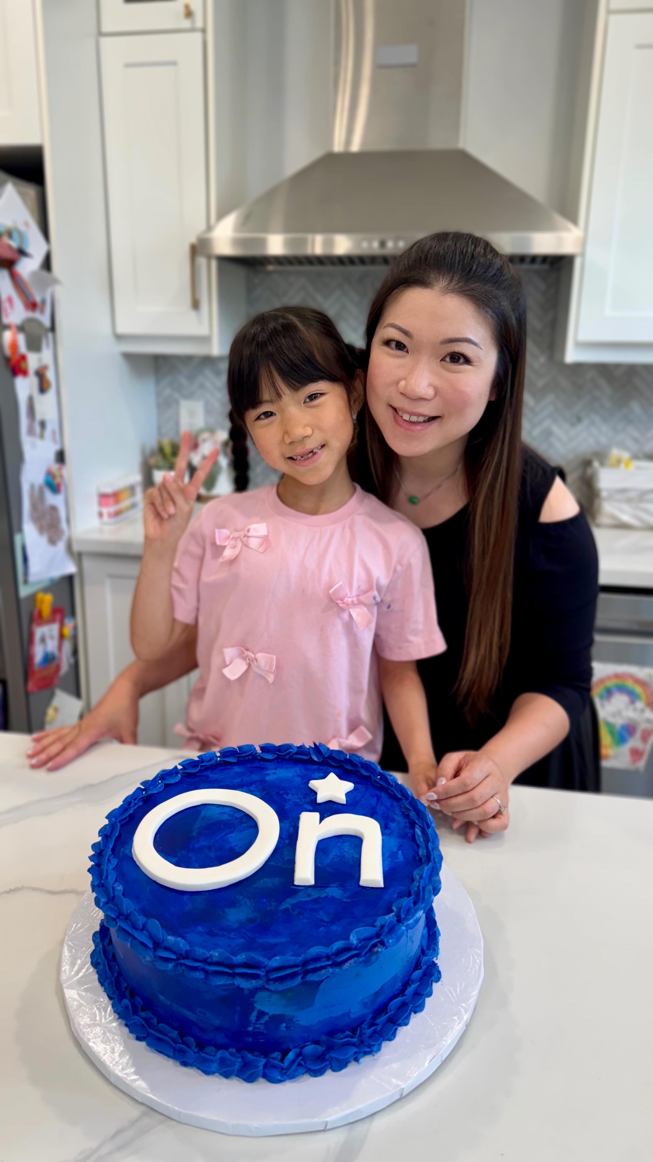 Instagram post by @thecakinggirl for OnStar. Caption reads: The first car Ken and I got together was a....