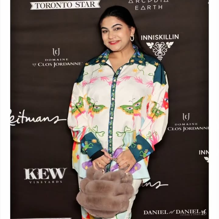 Instagram post by @3.14_nap_lee for Reitmans. Caption reads: ✨ Grateful for a magical night with....