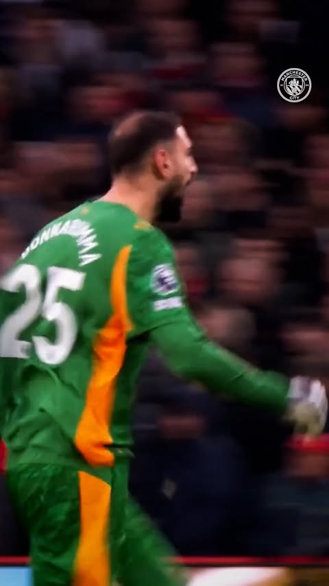 Instagram post by @donnarumma for Manchester City. Caption reads: Gigio scenes 🤪.