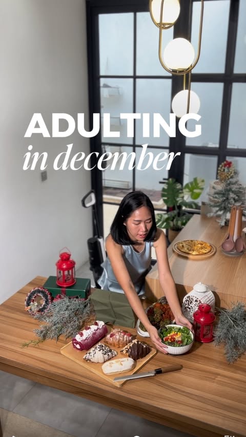 Instagram post by @marianesia for Tineco. Caption reads: Yuk mari kita hadapi event dan keceriaan December....